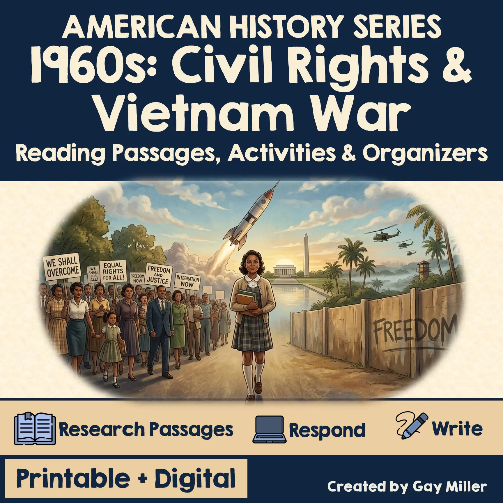 American History 1960s Unit Cover